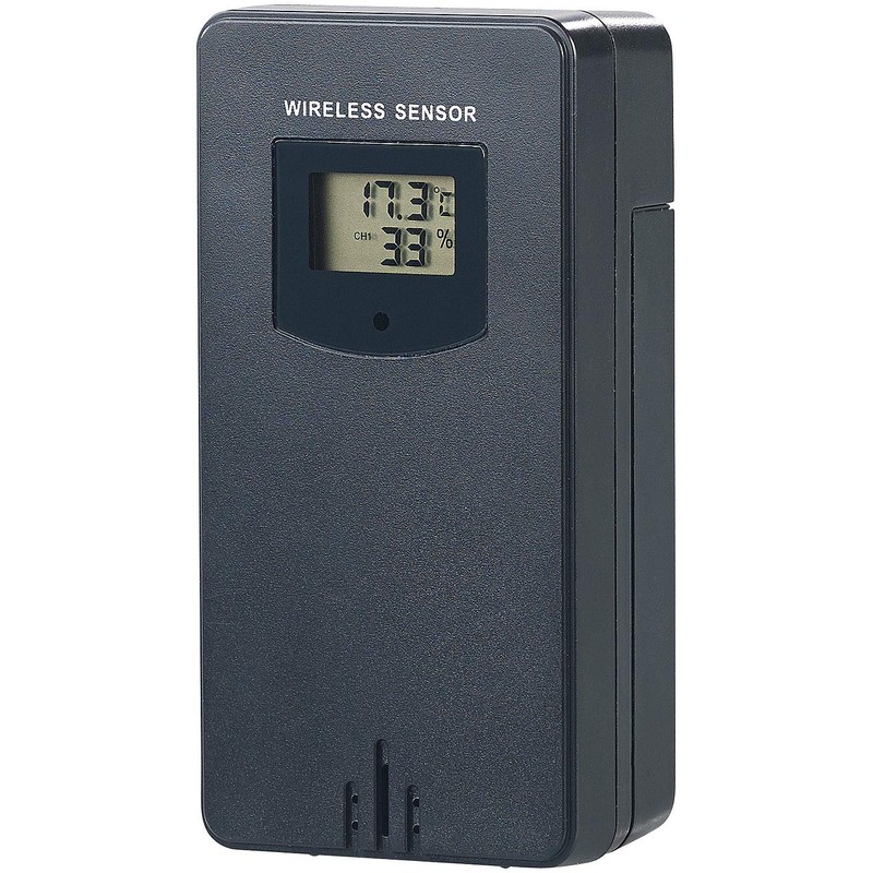 infactory Table Clocks: Wireless Weather Station with Outdoor Sensor, Weather