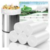 3 Gallon Mini Biodegradable Trash Bags - White Small Garbage