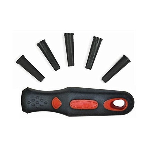 Alfa Tools F65170 4-3/4" Soft Grip File Handle