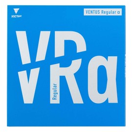 VICTAS 200090 VENTUS Regular α Table Tennis Rubber, Soft Back, Red (0040), 2.0