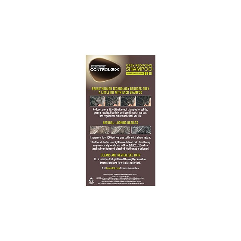 Just For Men Control GX Grey Reducing Shampoo, 5 Fluid