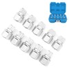 10Pcs Wheel Locking Lug Nut Key Set Remover Installation Anti‑Theft