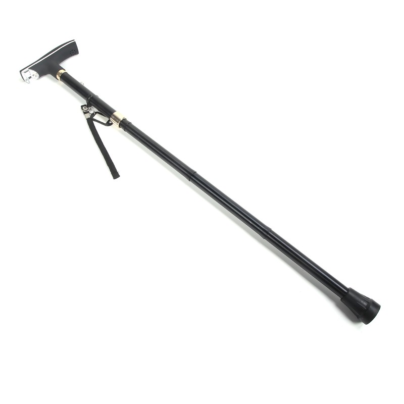15 Gears Adjustment Elderly Folding Waking Cane Hand Walking Standing