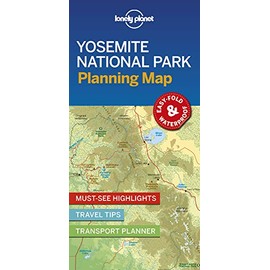 Lonely Planet Yosemite National Park Planning Map