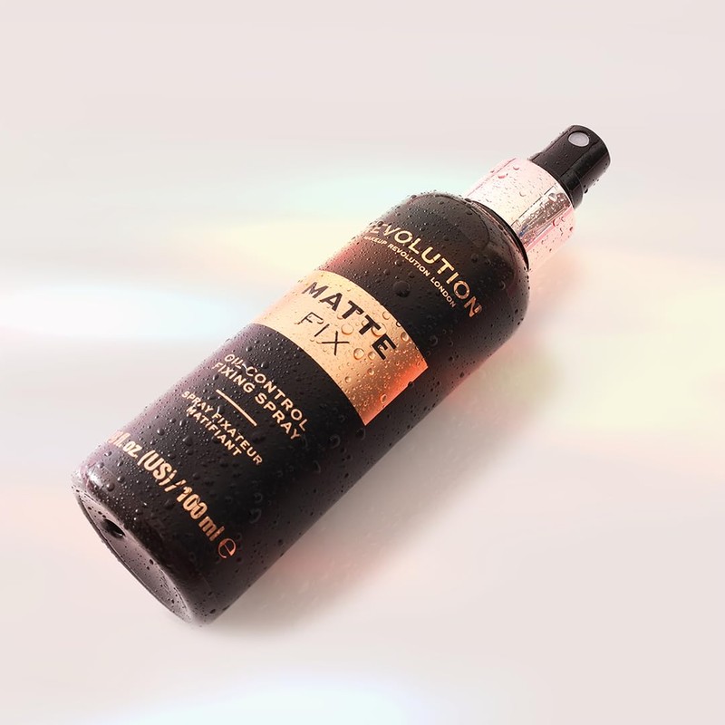 Makeup Revolution Matte Fix Oil Control Setting Spray, for Long