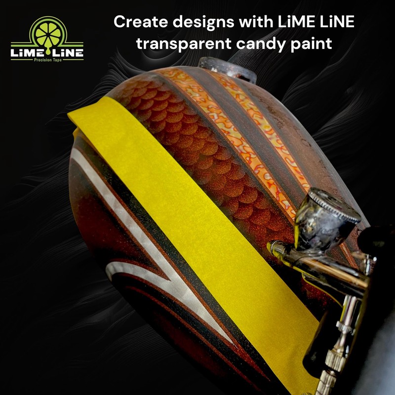 LiME LiNE Automotive Metal Flake Basecoat - No Reducer Needed