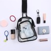 SynHHergyx Clear Bag for Stadium Events, Clear Sling Bag Purses
