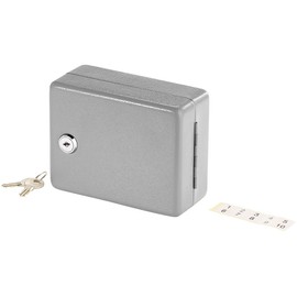 Xcase: Mini Steel Key Cabinet for 10 with Security Lock (Key Safe Wall Key Box)