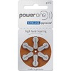 Powerone Hearing Aid Batteries, Size 312 (120 Total Batteries)