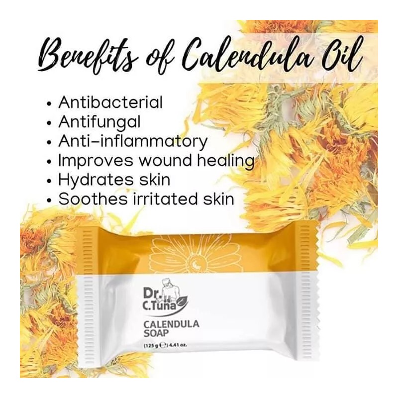 Farmasi JABON DE CALENDULA Soap 100% ACNE, QUEMADURAS, DESINFLAMA, ULCERAS
