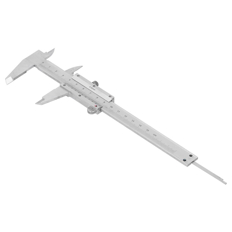 Vernier Scale High Carbon Steel Measurement Gauge Ruler Tool for