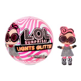 L.O.L. Surprise! Lights Glitter Doll with 8 Surprises Including Black Light Surprises