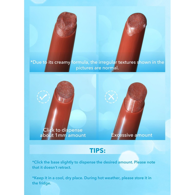 SHEGLAM Pout-Perfect Moisturizing Solid Lip Gloss Shimmer Lip Plumper -