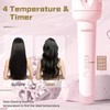 Automatic Hair Curling Iron with 4 Temperature & Timer, Automatic