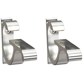 C.R. Laurence Chrome Designer Aluminum Shelf Bracket CC5CH