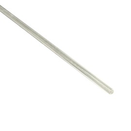 Duco Clear Plastic Acrylic Rods - (Pack of 1) USA-Made 1/4 Inch Thick, 18 Inch Plastic Dowel Rods Acrylic Stick - Great for D.I.Y Crafts & Projects