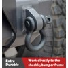 Weld on Shackle Clevis Mounts, for Most Vehicles Bumper Towing,