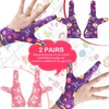 4 Pcs Thumb Sucking Guard Gloves Kids Chewy Compression Gloves