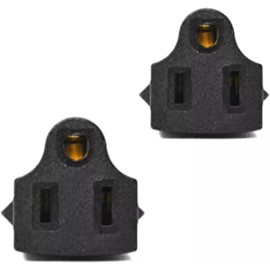 Ceptics Most of Europe CEE 7/16 Travel Adapter NEMA 5-15R - ETL Certified