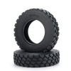 RC-Hub 4pcs Rubber Tamiya Wheels Tires 22mm/25mm Wheel Tire for
