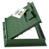 First Plast TCDPM20V Frame with Cover with Pedestrian Handle, PVC,
