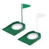 2 Pieces Golf Practice Putter Pad, Plastic Golf Indoor Outdoor