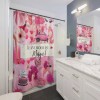 GIRL POWER INSPIRATIONAL SHOWER CURTAIN - LIVE ROOM FOR MAGIC!