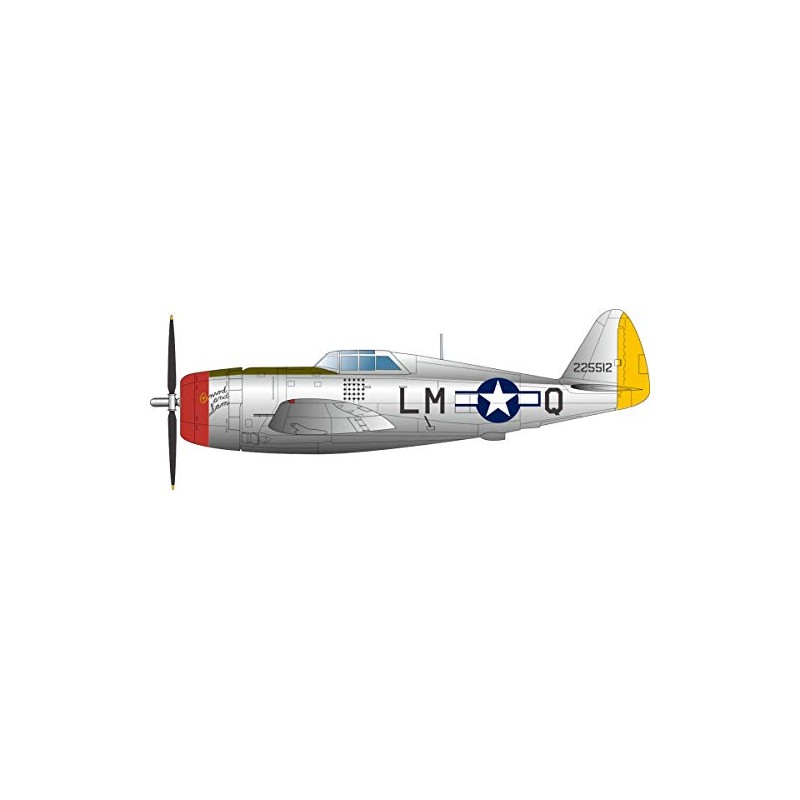 Platz PDR-30 1/144 US Army Fighter Plane Thunderbolt Leather Back