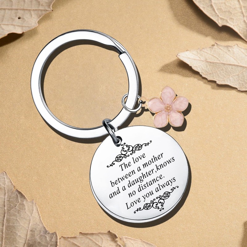 Waeceip Mother's Day Keychain Gift for Mum from Daughter or