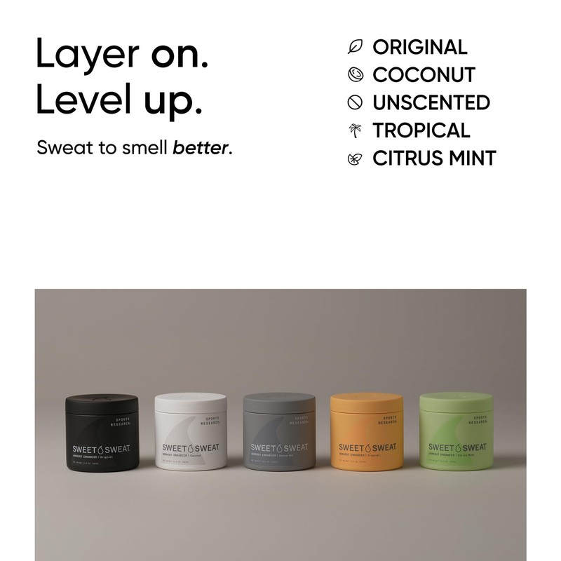 Sports Research® Sweet Sweat 'Workout Enhancer' Gel (Original Scent) -