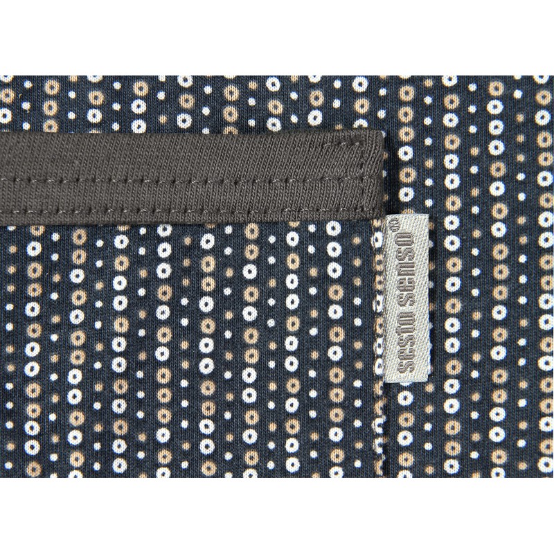 sesto senso Elegant Men's Long Button Down Pyjamas 100% Cotton