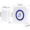 Sanjie Wireless Alert Door Chimes with 4 Sensors for Business/Home