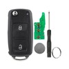 2-button car key 433 MHz ID48 chip for Volkswagen Golf
