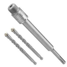 SDS Plus Extension, Lytool 220 mm SDS Plus Drill Extension Shaft with M22 Thread for Drill Bits Core Drill Concrete Cement Stone Wall Drill Diamond Drill Bit