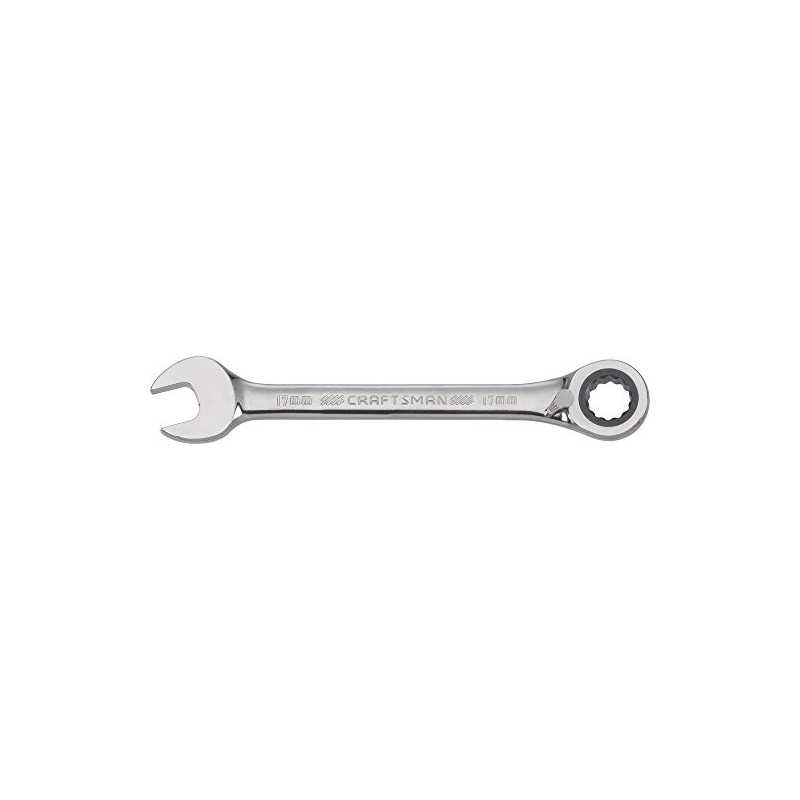 CRAFTSMAN Ratcheting Wrench, Metric, Reversible, 15mm, 72-Tooth, 12-Point (CMMT42426)