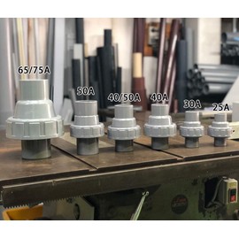 Kansai Kako Check Valve, Pump, Backflow Prevention, PVC, Compact Swing Check Valve, 40A