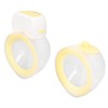 Double Breast Pump Wearable Strong Suction 9 Gears 180ml Capacity