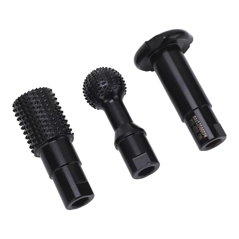 3PCS Angle Grinder Attachments M10 Rotary Sphere Burr Grinding Slotting
