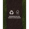 1-2 Cup Small Coffee Filters,100 Count Disposable Basket Coffee Filter