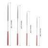 sourcing map Tipped Bead Reamer Beading Set with Red Plastic