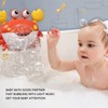 VGEBY Crab Foam Blower Bubble Machine Singing Bath Bubble Maker
