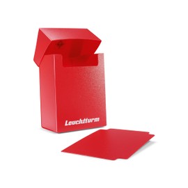 Leuchtturm 370120 TCG Deck Box Gaming for up to 100 Trading Cards Trading Cards in Sleeves Sleeves Not Included