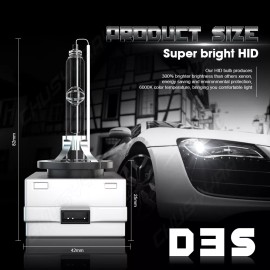 CHUSYYRAY For Jeep Cherokee 2014-2017 D3S Xenon HID Headlight Bulbs New High/Low Beam 2pcs