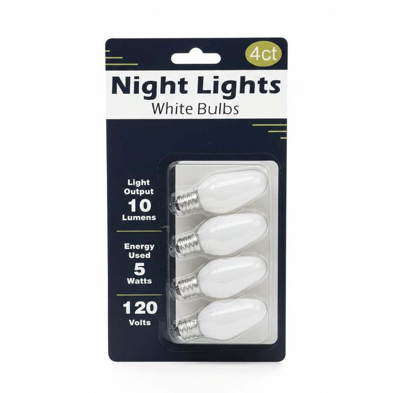 UI PRO TOOLS Night Light Bulb White Pack of 4