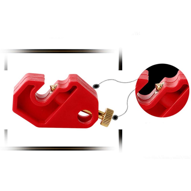 Universal Circuit Breaker Lockout with Twisted Screw, Prevent Accidental Switch