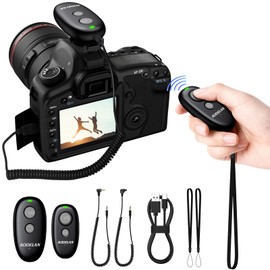 AODELAN USB-C Rechargeable Wireless Camera Remote Shutter Release for Canon