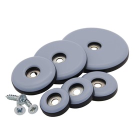 Pack of 16 Teflon Gliders Diameter 19, 22, 25, 30, 38, 50 mm Screw (19 mm)