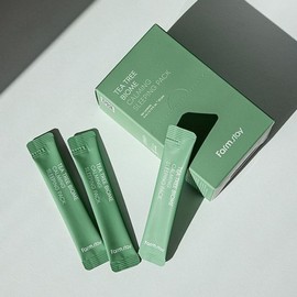 Farmstay 팜스테이_티트리 바이옴 카밍 슬리핑 팩 4ml (20개입) Farmstay Tea Tree Biome Calming Sleeping Pack 4ml (Pack of 20)