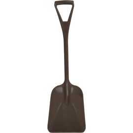 SPARTA 41076EC01 Plastic Sanitary Shovel, Food Safe Plastic Shovel For Commerical Kitchens, 11 Inches, Brown