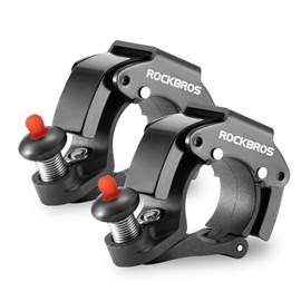 Rockbros Bicycle Bell, Cycle Bell, Concealable, Lightweight, Loud Sound, Refreshing Tone, Aluminum Alloy, Rust Resistant, Mini Bells, Adults, Kids, Ring Type, Compatible with Road Bikes, Mountain